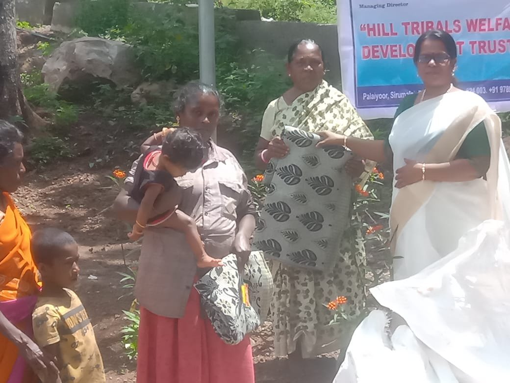 People from a hill tribal community