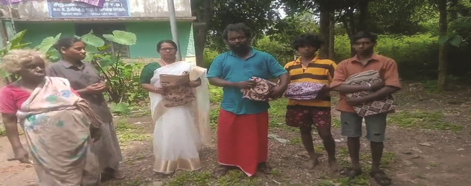 Hill tribal community scene